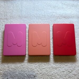 Morphe Cheek Thrills Multi-Finish Face Trio Bundle (3) Pink Peach